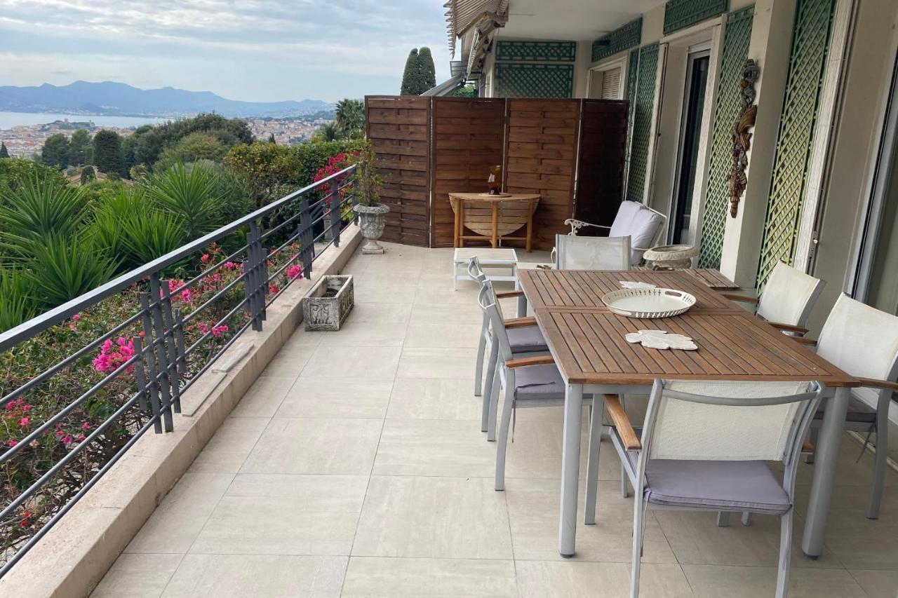 Sea View & Large Terrace Live In La Vista Appartement Cannes Buitenkant foto