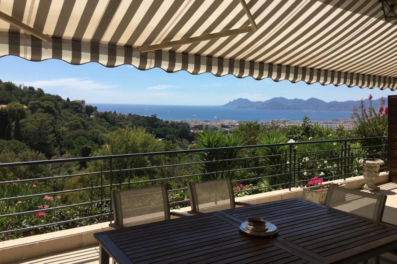 Sea View & Large Terrace Live In La Vista Appartement Cannes Buitenkant foto