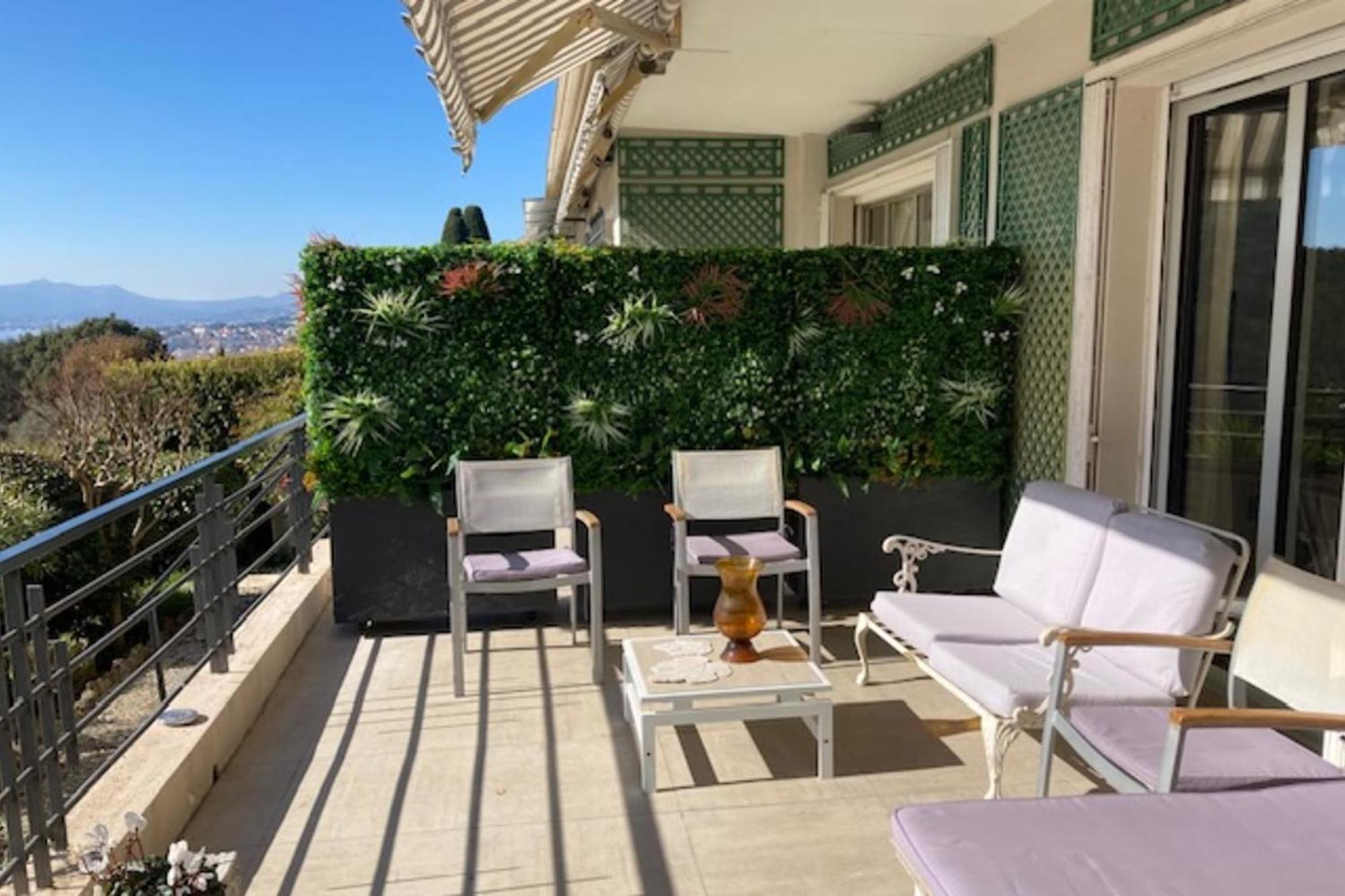 Sea View & Large Terrace Live In La Vista Appartement Cannes Buitenkant foto